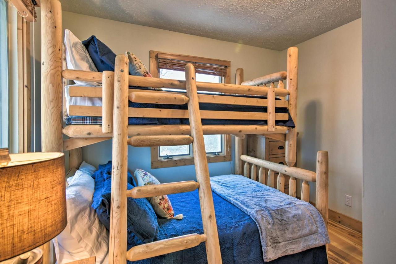 Cabin With Hot Tub And Mountain Views Less Than 5 Mi To Boone Блоуинг-Рок Экстерьер фото