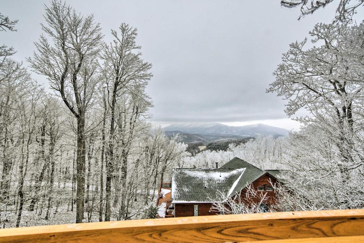 Cabin With Hot Tub And Mountain Views Less Than 5 Mi To Boone Блоуинг-Рок Экстерьер фото