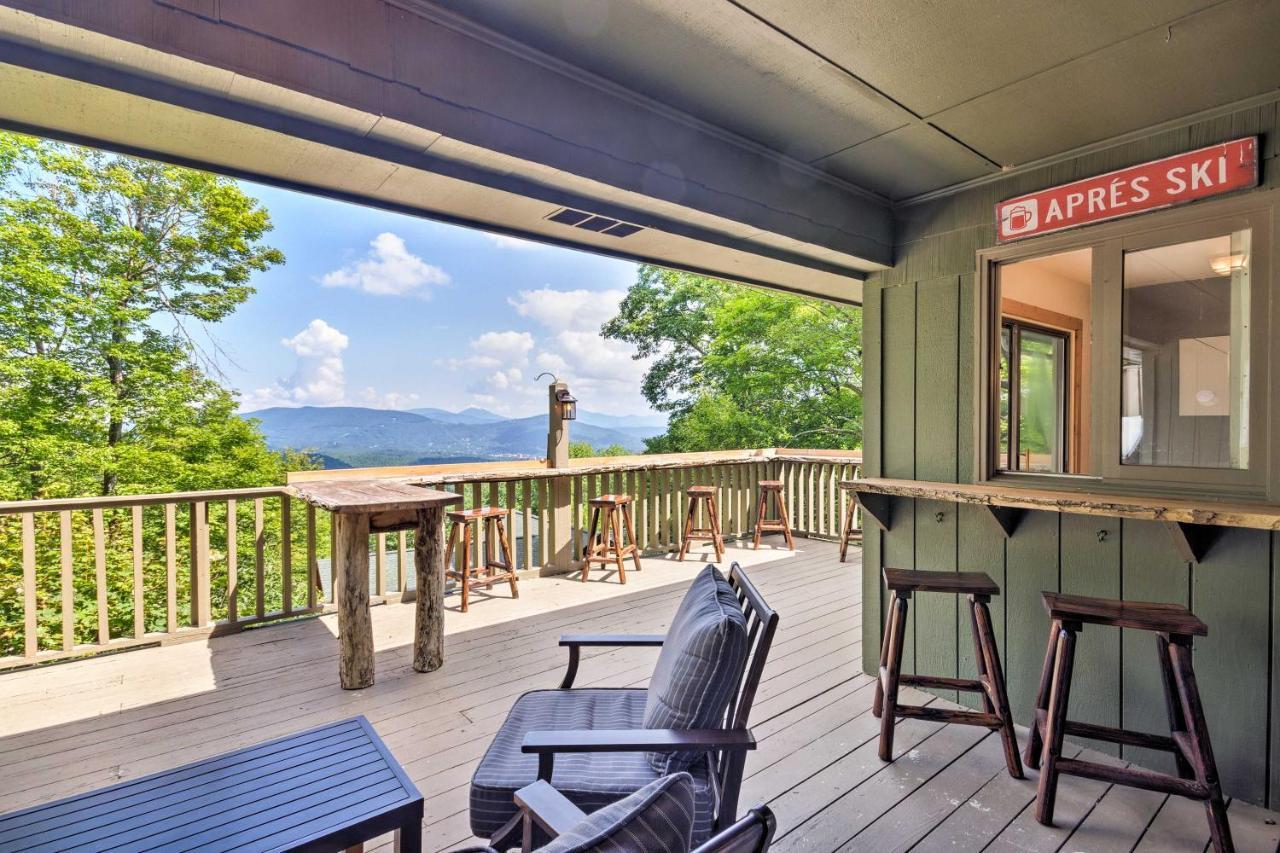 Cabin With Hot Tub And Mountain Views Less Than 5 Mi To Boone Блоуинг-Рок Экстерьер фото
